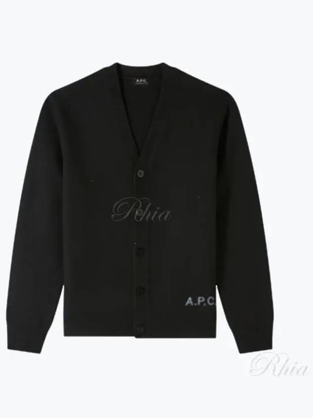 Kenny Merino Wool Cardigan Black - A.P.C. - BALAAN 2