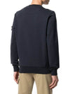 Wappen Patch Crew Neck Sweatshirt Navy - STONE ISLAND - BALAAN 5