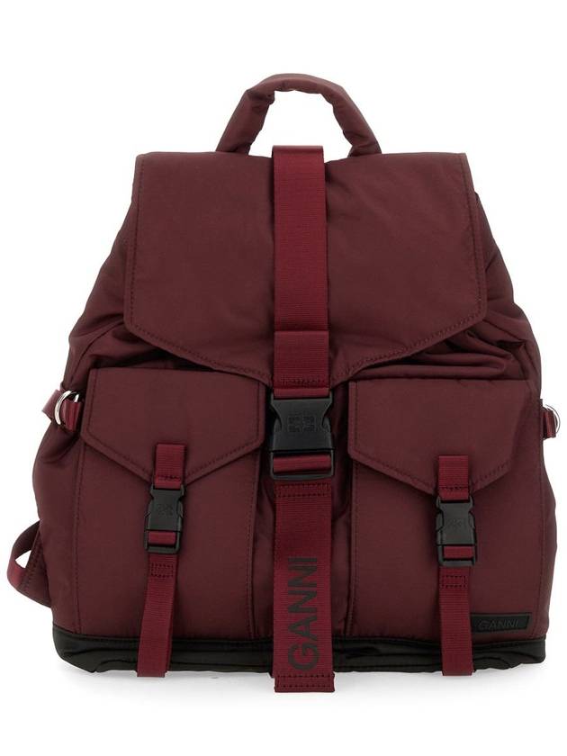 Ganni Backpack "Tech" - GANNI - BALAAN 1