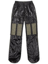 Runway Nylon Mesh Drawstring Straight Pants Black - ULKIN - BALAAN 3