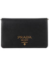 1BP019 Saffiano Luxe Leather Mini Cross Bag 33569Y 1 - PRADA - BALAAN 1