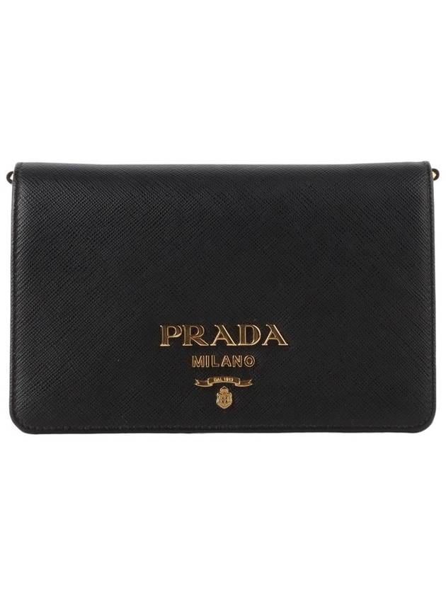 1BP019 Saffiano Luxe Leather Mini Cross Bag 33569Y 1 - PRADA - BALAAN 1