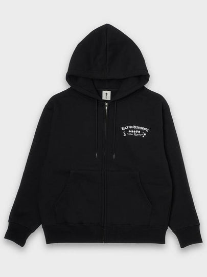 OUR FAMILY ZIP HOODIE BLACK - STOCKHOLM SYNDROME - BALAAN 2