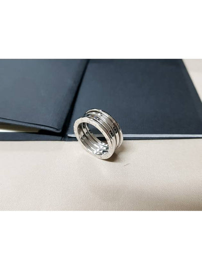 B Zero One 3 Ring White Gold WG No 61 Band - BVLGARI - BALAAN 2