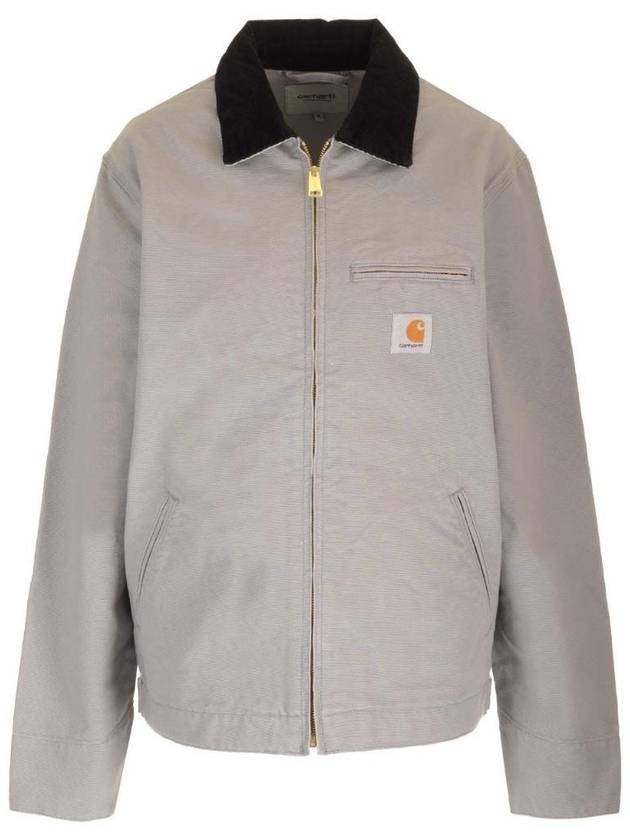 Detroit Zip Up Jacket Grey - CARHARTT WIP - BALAAN 1