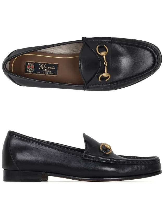 1953 Horsebit Leather Loafers Black - GUCCI - BALAAN 2