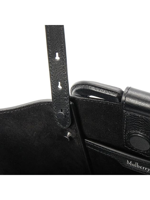 Mini Riders Calf Tote Bag Black - MULBERRY - BALAAN 10