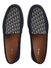 Granville Suede Loafers Blue Beige - DIOR - BALAAN 2