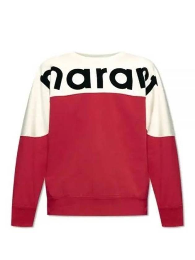 Howley Logo Crew Neck Sweatshirt Red - ISABEL MARANT - BALAAN 2