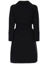 ARONA Belted Wool Coat Black 2390160439 013 - MAX MARA - BALAAN 3