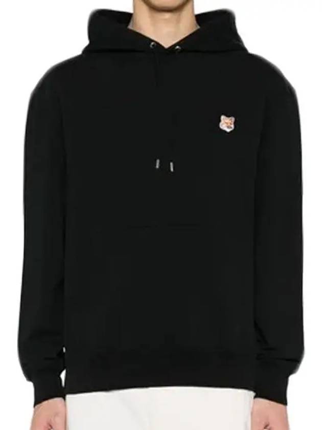 Fox Head Patch Regular Hoodie Black - MAISON KITSUNE - BALAAN 2