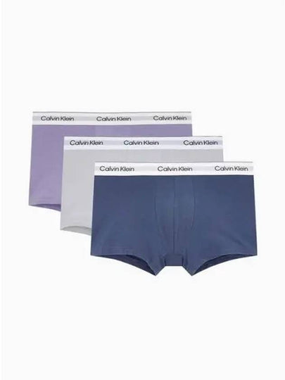 Icon Cotton Stretch Trunk Briefs 3-Pack - CALVIN KLEIN - BALAAN 2