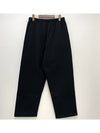 Logo Fleece Relaxed Track Pants Black 130BT244320F - FEAR OF GOD ESSENTIALS - BALAAN 3