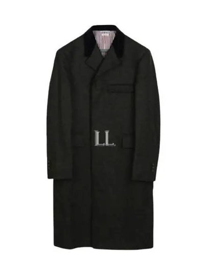 Classic Chesterfield Oversized Single Coat Green - THOM BROWNE - BALAAN 2