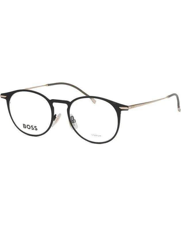 Hugo Boss glasses frame BOSS1252 003 round frame titanium ultra light - HUGO BOSS - BALAAN 8