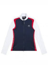 Women's Solar Full Zip Mid Layer Jacket Navy - J.LINDEBERG - BALAAN 2