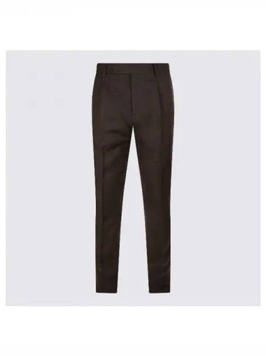 Brown tailored slim pants 271939 - RVR LARDINI - BALAAN 1