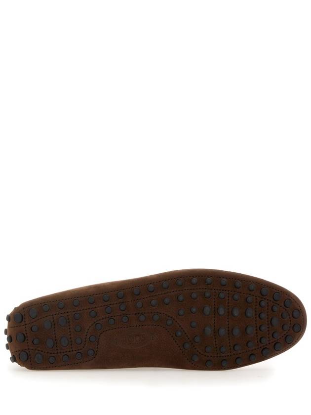 Gomino Suede Driving Shoes Brown - TOD'S - BALAAN 6