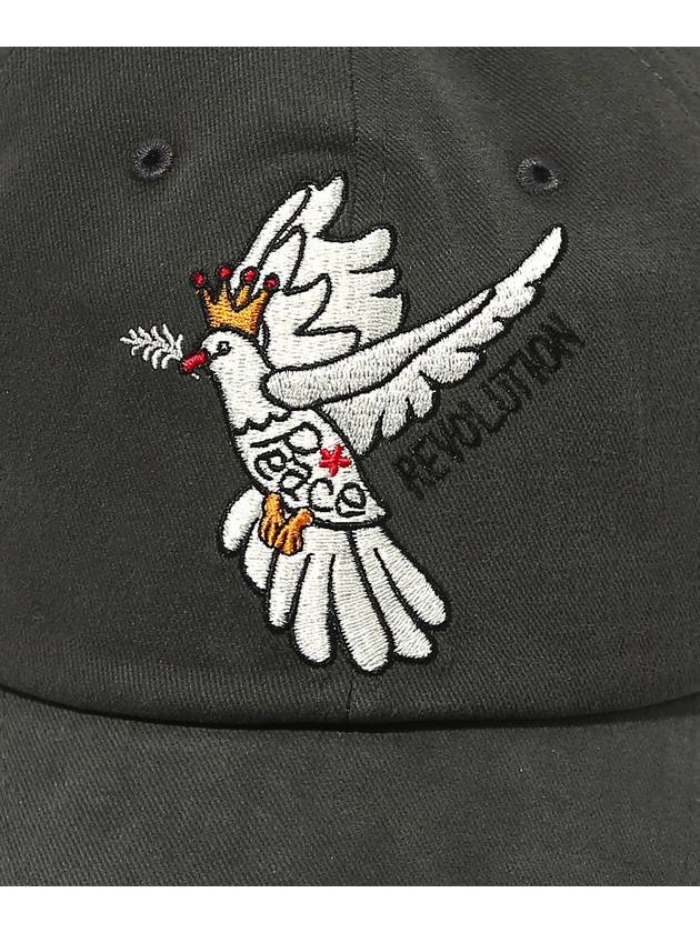 Peace and Love Bird Cap Darkgrey - OGARP - BALAAN 5