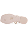 Roxanne Jelly Logo Flip Flops Meadowsweet - TORY BURCH - BALAAN 6