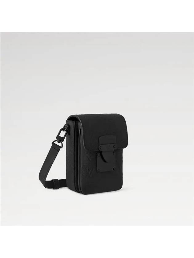 S-Lock Vertical Wearable Cross Bag Black - LOUIS VUITTON - BALAAN 4