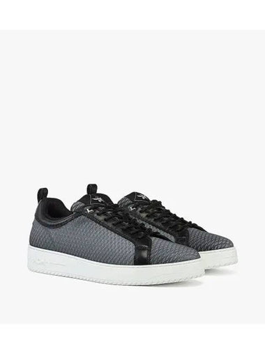 Neo Terrain gradient mesh and calfskin low top sneakers MEXFSAJ02EG - MCM - BALAAN 1