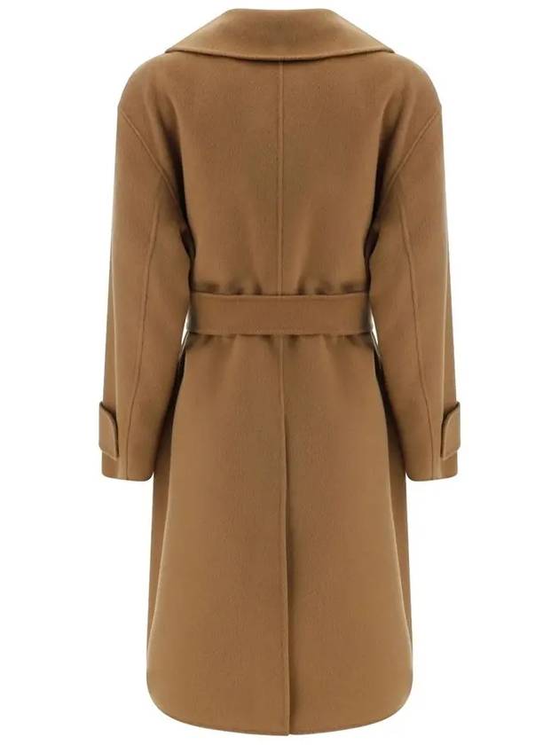 CARLA Belted Wool Coat Camel 2429016053 001 - MAX MARA - BALAAN 3