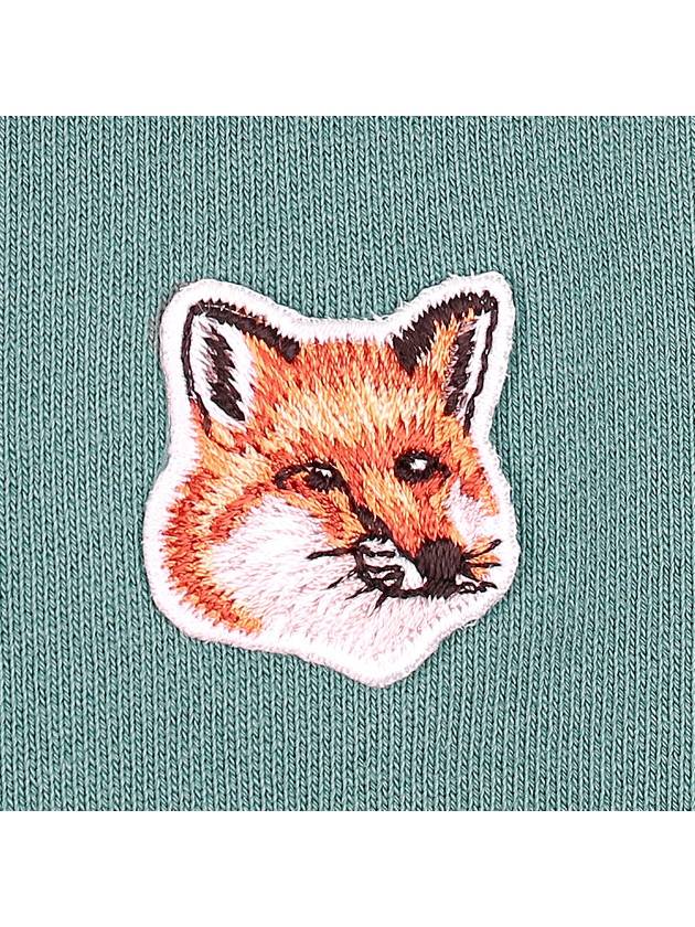 Fox Head Patch Regular Sweatshirt Teal Green - MAISON KITSUNE - BALAAN 6