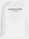 Men s back logo long sleeve t shirt white 201372 - WOOYOUNGMI - BALAAN 2