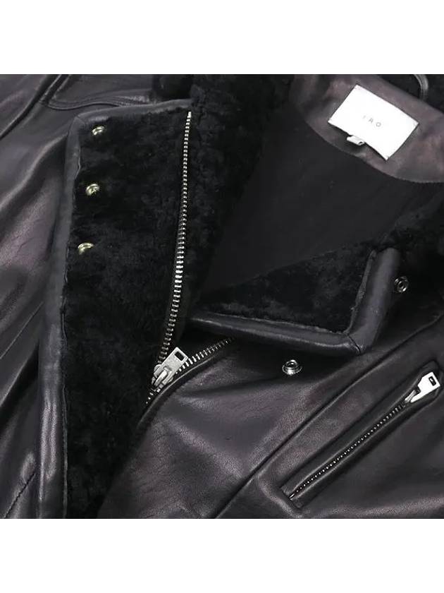 Smith Market used luxury goods black leather jacket women s clothing - IRO - BALAAN 4