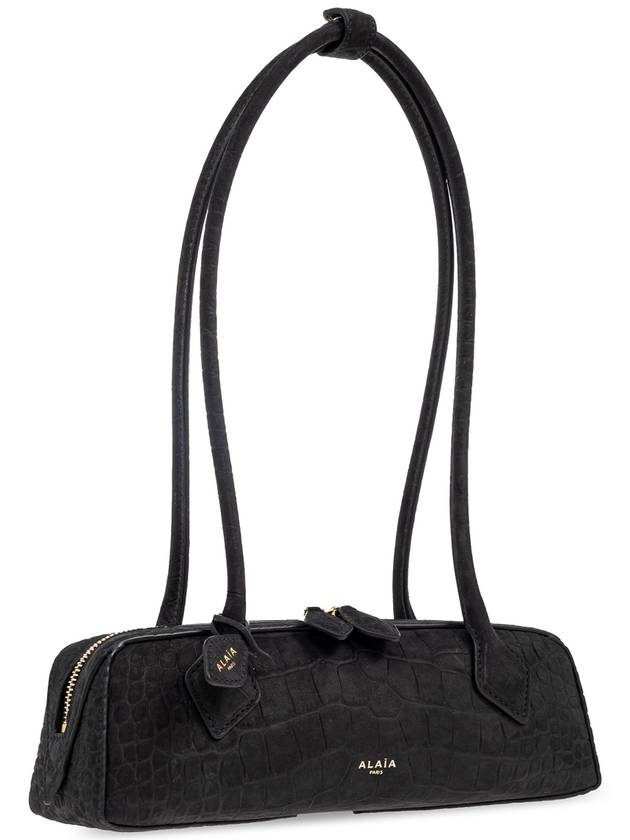 Alaïa Shoulder Bag Le Teckel Small, Women's, Black - ALAIA - BALAAN 4