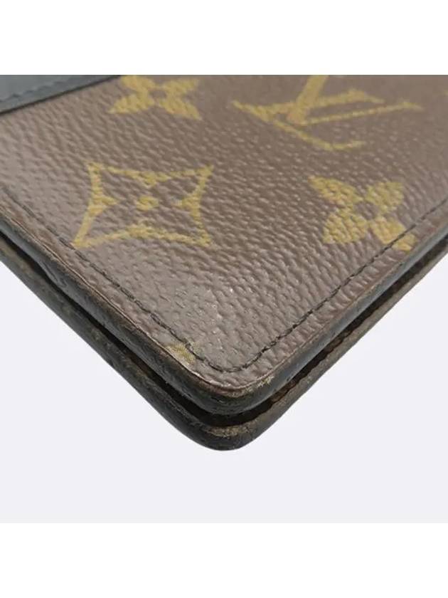 M60111 Monogram Macassar Pocket Organizer Card Wallet - LOUIS VUITTON - BALAAN 4