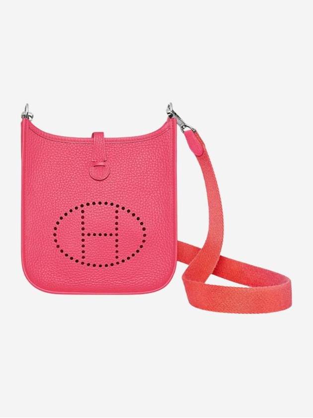 Evelyne 16 Cross Bag Rose Azalee Rouge Pivoine - HERMES - BALAAN 1