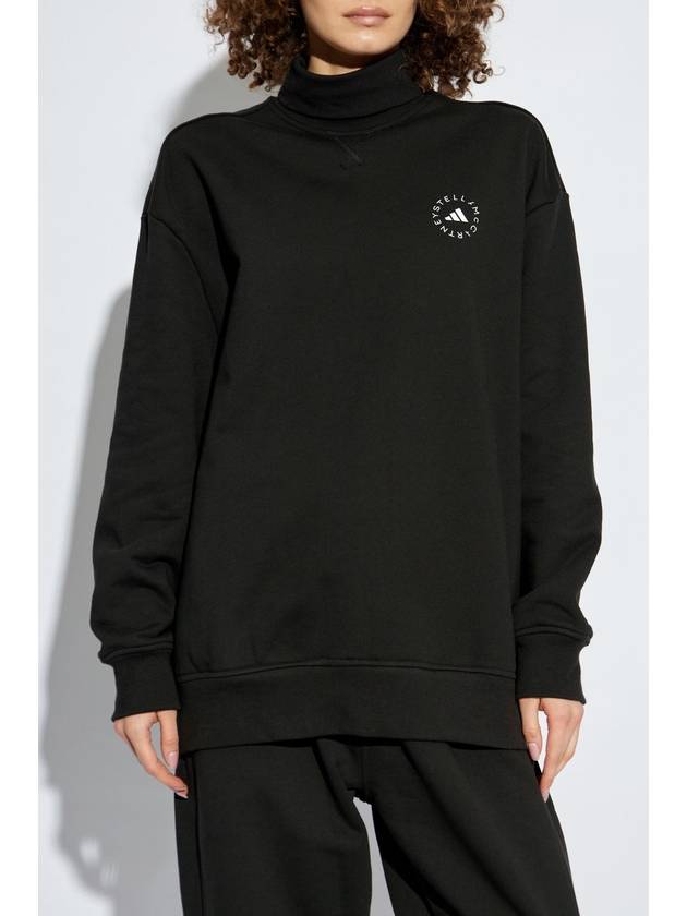 ADIDAS By Stella McCartney Oversize Hoodie, Women's, Black - ADIDAS - BALAAN 3