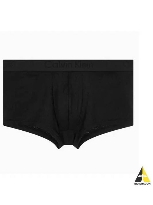 UNDERWEAR Men s CK Black Logo Jacquard Low Rise Trunks NB3947UB1 - CALVIN KLEIN - BALAAN 1