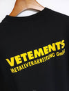 men s short sleeve t shirt - VETEMENTS - BALAAN 2