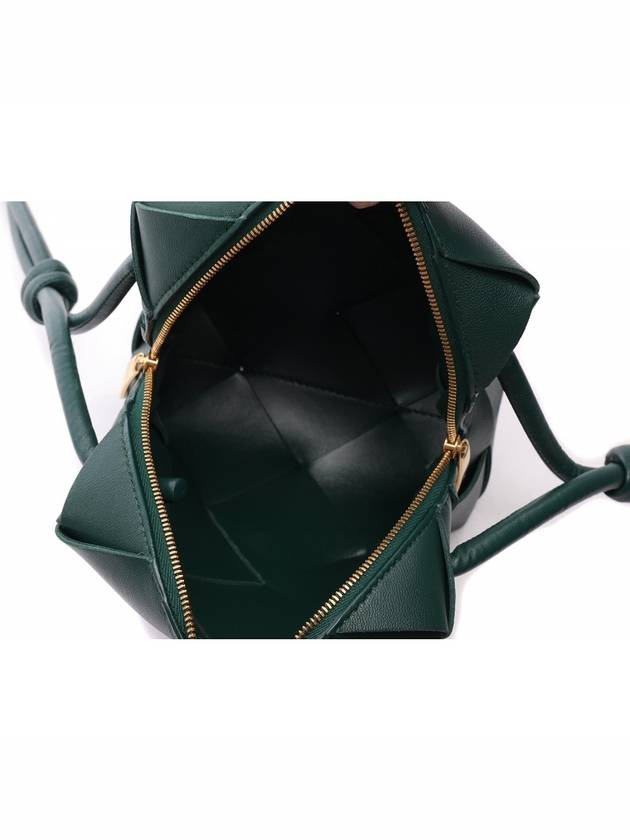 Cassette Intrecciato Mini Shoulder Bag Emerald Green - BOTTEGA VENETA - BALAAN 7