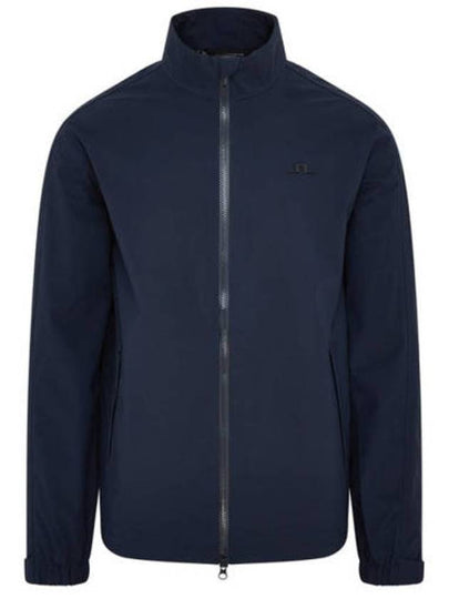 Men's Theo Rain Zip-Up Jacket Navy - J.LINDEBERG - BALAAN 2