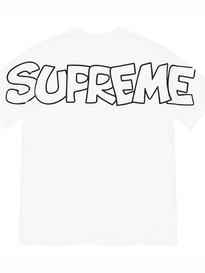 Smurfs TShirt White - SUPREME - BALAAN 2