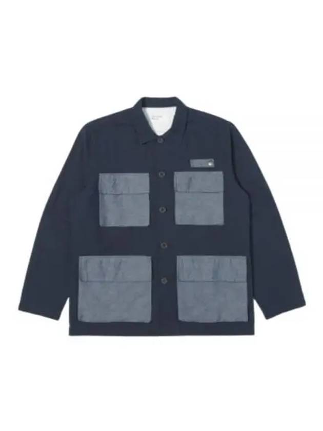 Universal Works PHOTOGRAPHERS JACKET NAVYGREY 28173 Photographer - UNIVERSAL WORKS - BALAAN 1