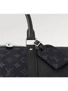 Keepall Bandouliere 50 Duffel Bag Black - LOUIS VUITTON - BALAAN 3