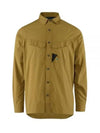 New LS Shirt Men Juniper Green 10371 547 - KLATTERMUSEN - BALAAN 2