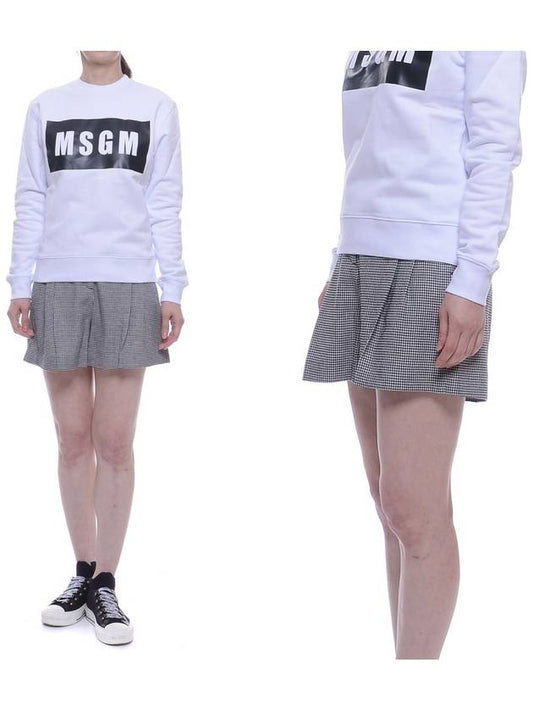 Women’s Check Shorts 2941MDB08_207518_99_20F - MSGM - BALAAN 1