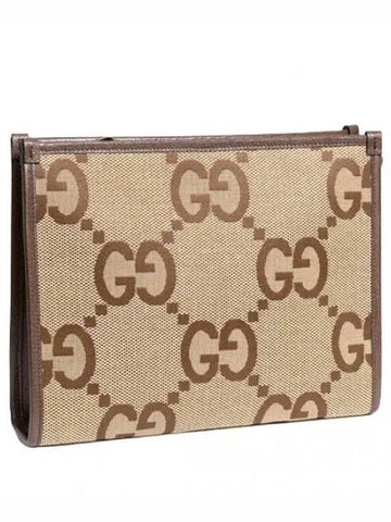 Pouch Bag Jumbo GG Pouch - GUCCI - BALAAN 1