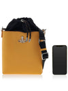 Saffiano Drawstring Cross Bag Yellow - VIVIENNE WESTWOOD - BALAAN 7