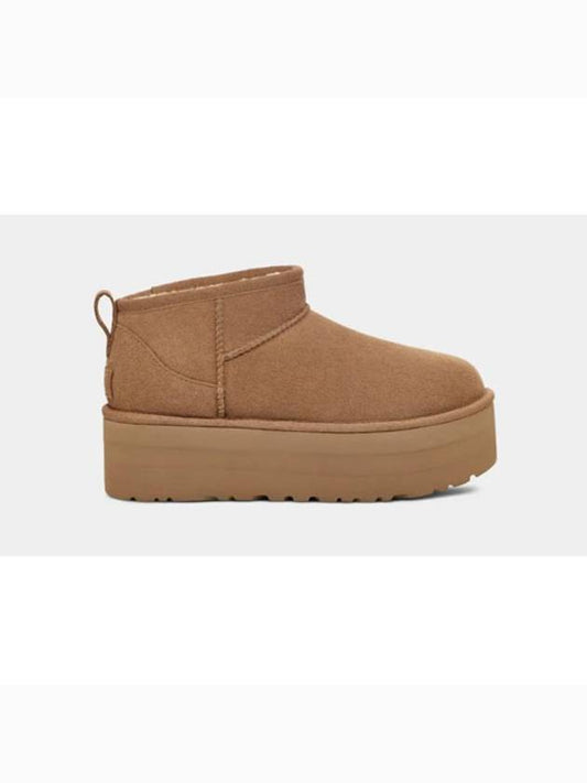 Classic Ultra Mini Platform Winter Boots Chestnut - UGG - BALAAN 2