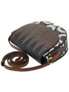 Women's Leather Shoulder Bag Brown - ETRO - BALAAN 5