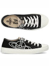 ORB Logo Low Top Sneakers Black - VIVIENNE WESTWOOD - BALAAN 2