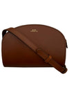 Demi Lune Mini Half Moon Cross Bag Brown - A.P.C. - BALAAN 3