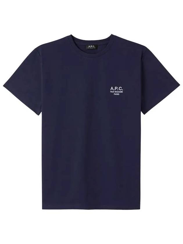 Raymond Short Sleeve T-shirt Navy - A.P.C. - BALAAN 2